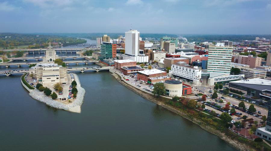 Meilleures offres de location de voitures à Cedar Rapids